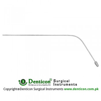 Yasargil Suction Tube With Luer Hub Stainless Steel, Working Length - Diameter 180 mm - 1.5 mm Ø